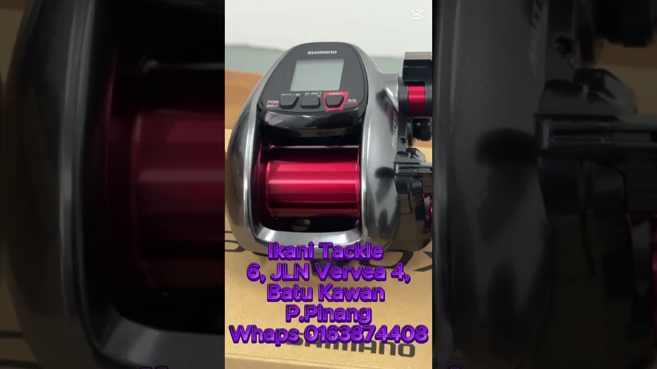 Shimano Plays 3000XP setup for jigging function good for Electric Reel Begineer