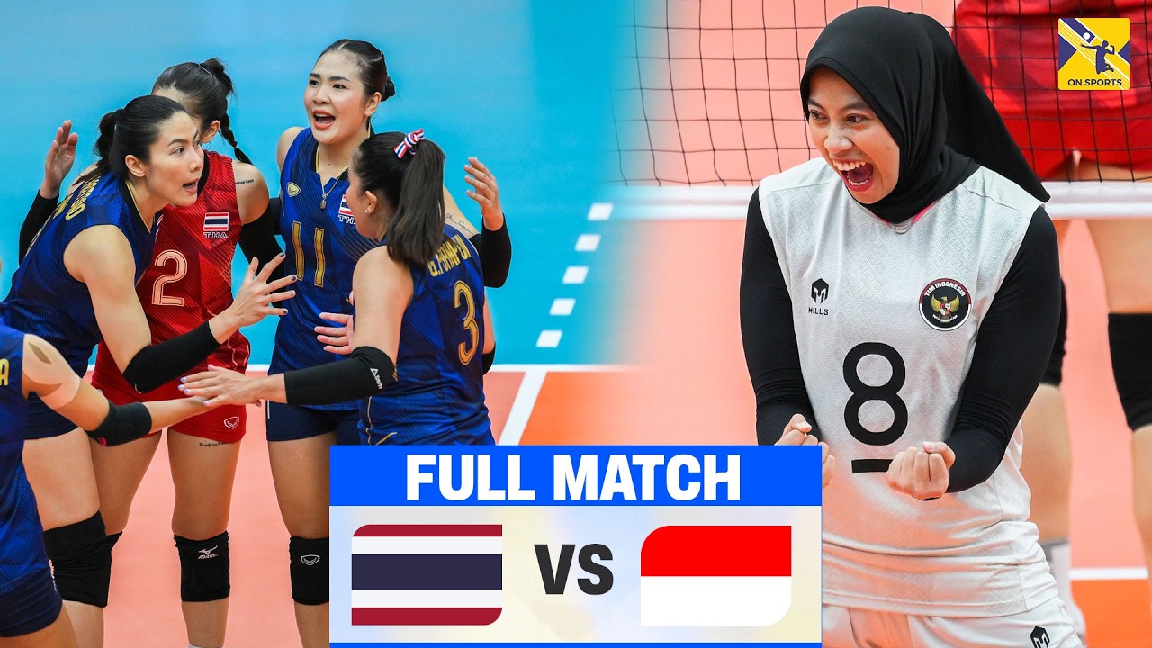 FULL HD | THÁI LAN vs INDONESIA | Megawati đại chiến dàn sao người Thái