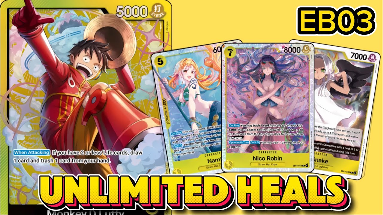 ST29 Luffy Is STILL A Menace In EB03! | ONE PIECE TCG DECK LIST AND GAMEPLAY