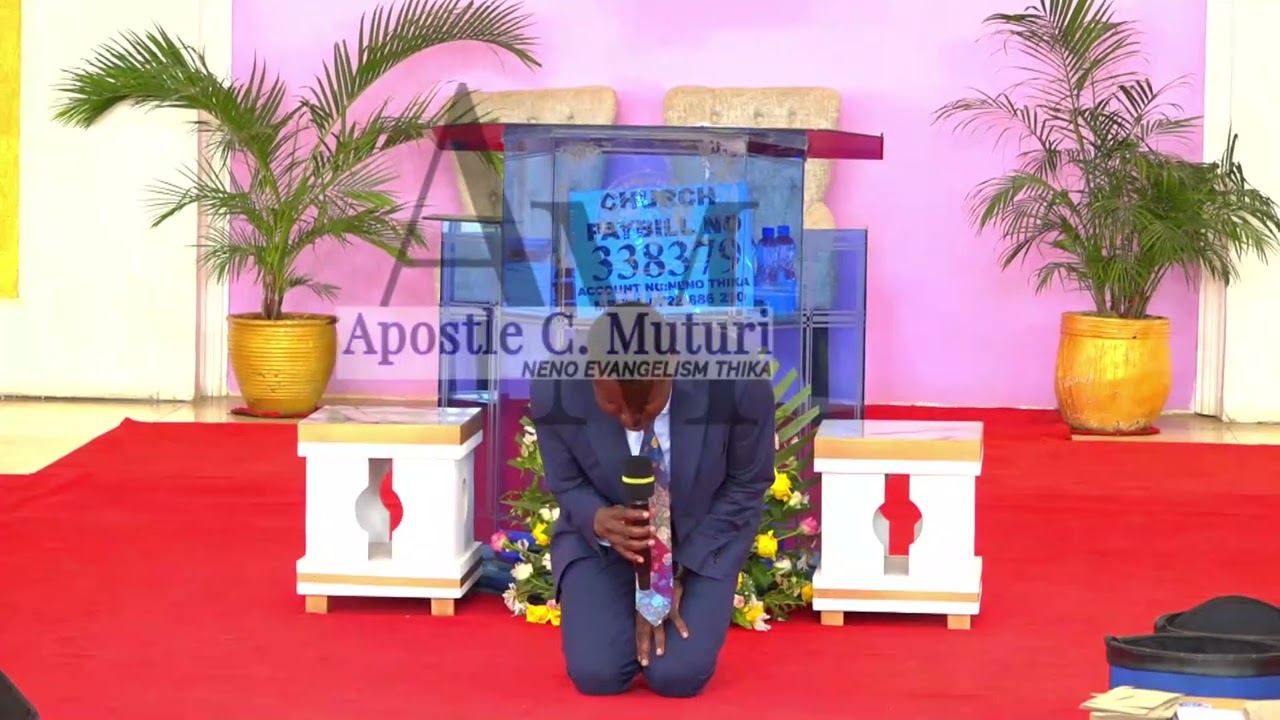 APOSTLE CHARLES MUTURI