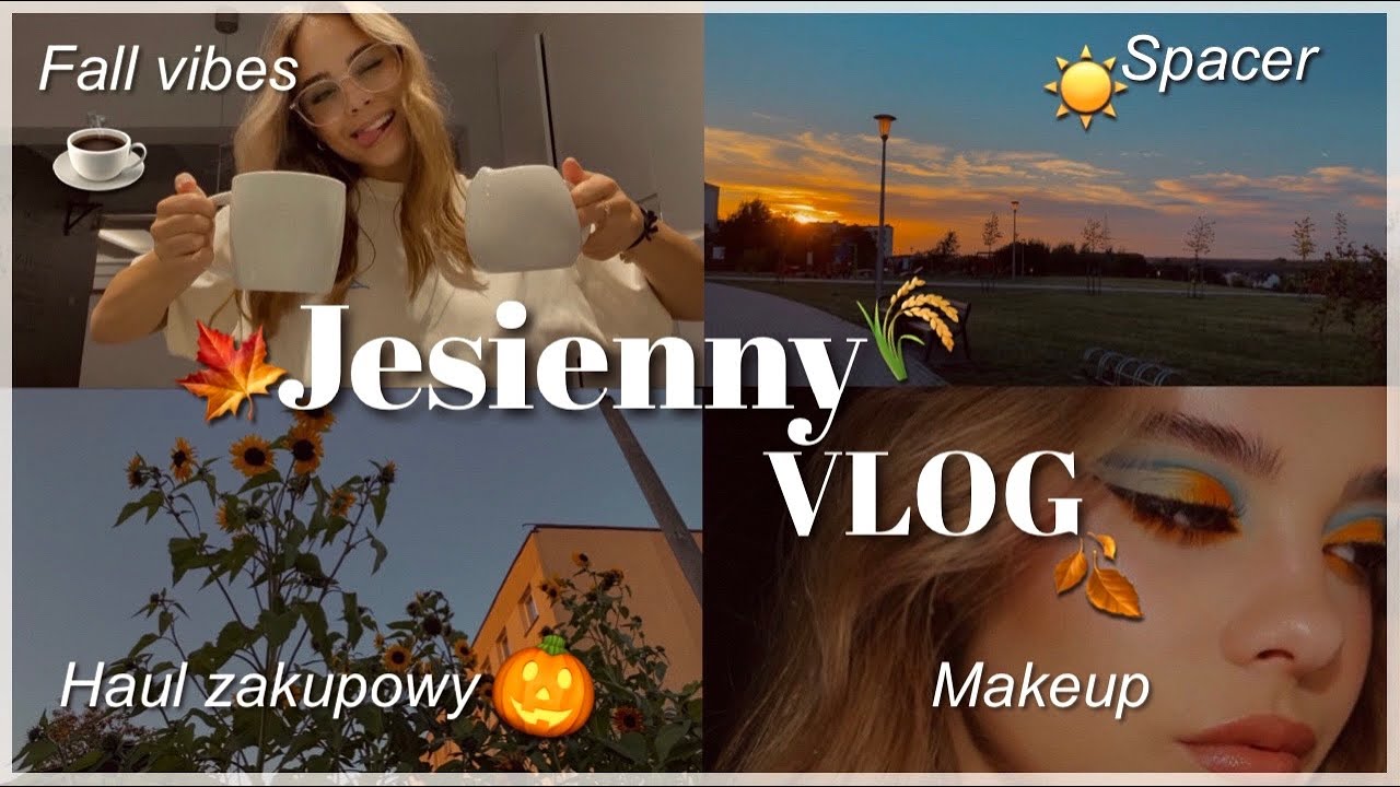 JESIENNY VLOG | FALL VIBES, HAUL, MAKEUP | NATALIA KWIECIŃSKA