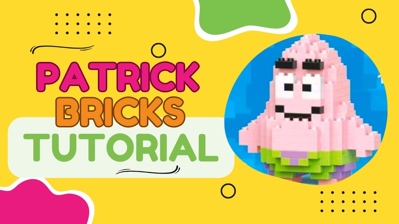 MINI LEGO BUILDS PATRICK BRICKS TUTORIAL