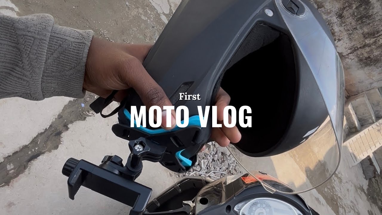I have no idea what I’m doing (First Moto Vlog)