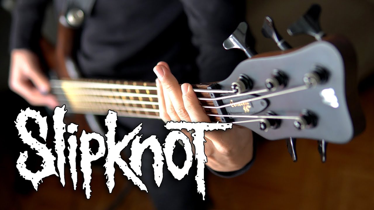 Slipknot - Spit It Out (Bass Cover) + SCREEN TABS