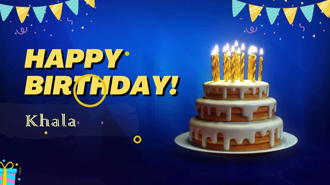 Happy Birthday Khala | A special song just for you