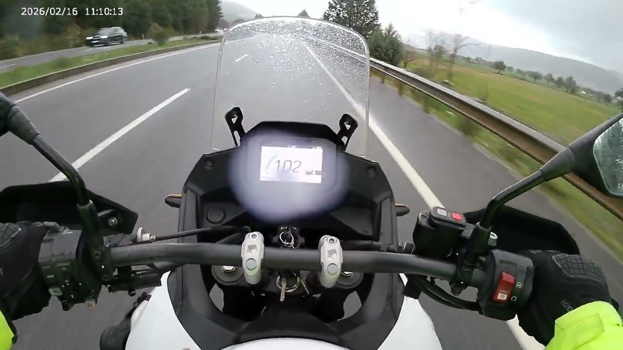  Muğla yağmurlu #transalp750 Anahtar çevrilir, hikaye başlar.