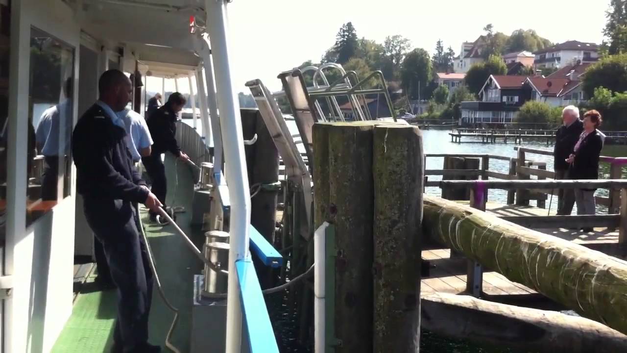 MS Bayern legt in Seeshaupt an - Gastvideo