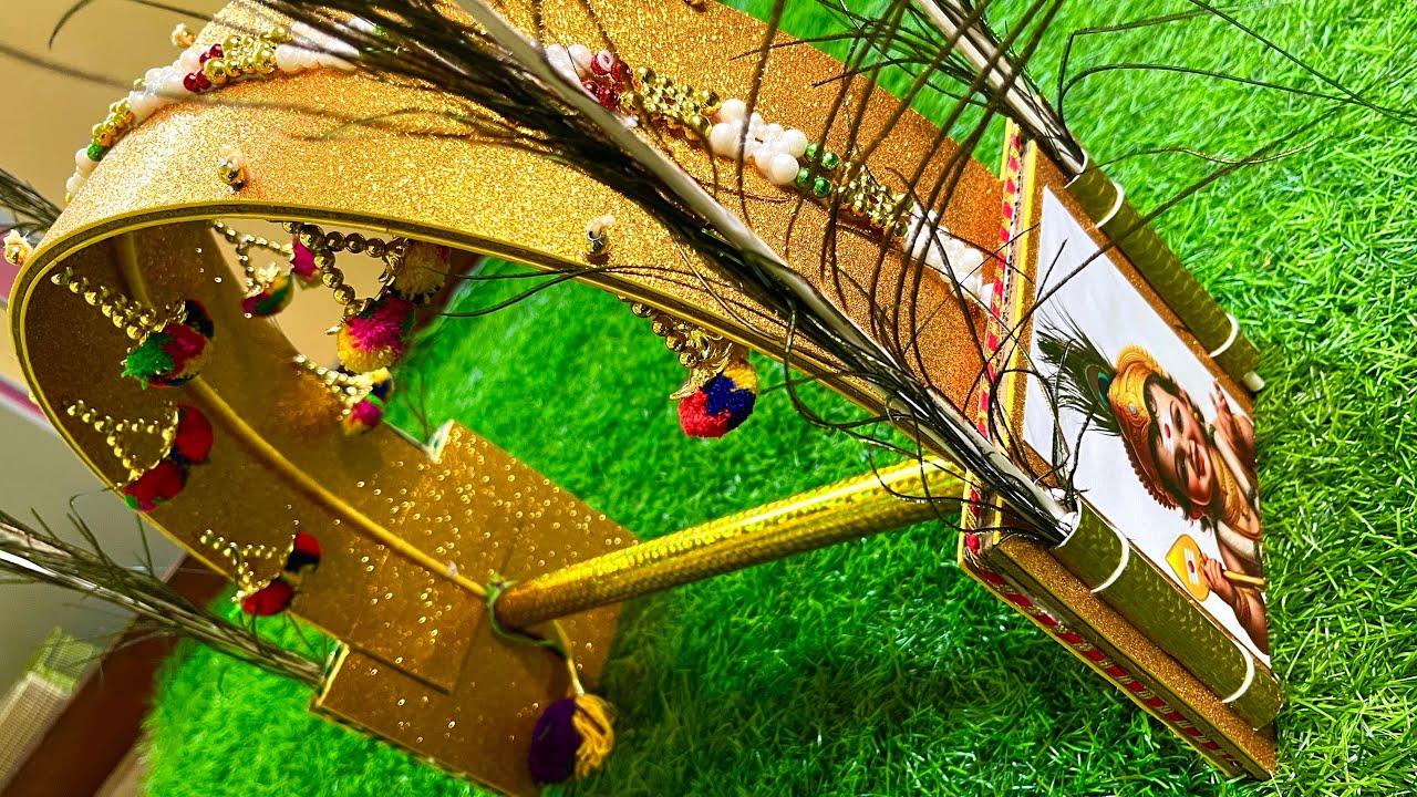 Murugan kavadi | Beautiful baby kavadi making video | Black pulse |