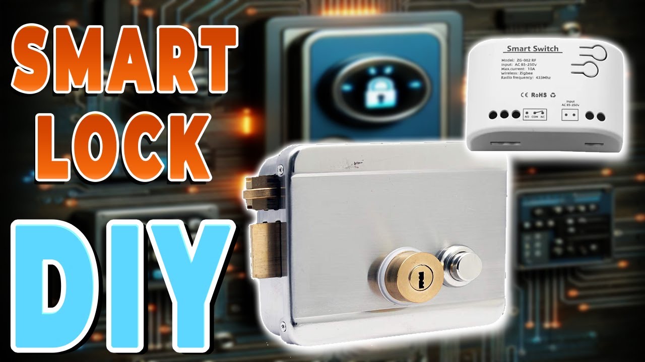 DIY Умное Реле для калитки: Открывай замок просто с телефона или пульта