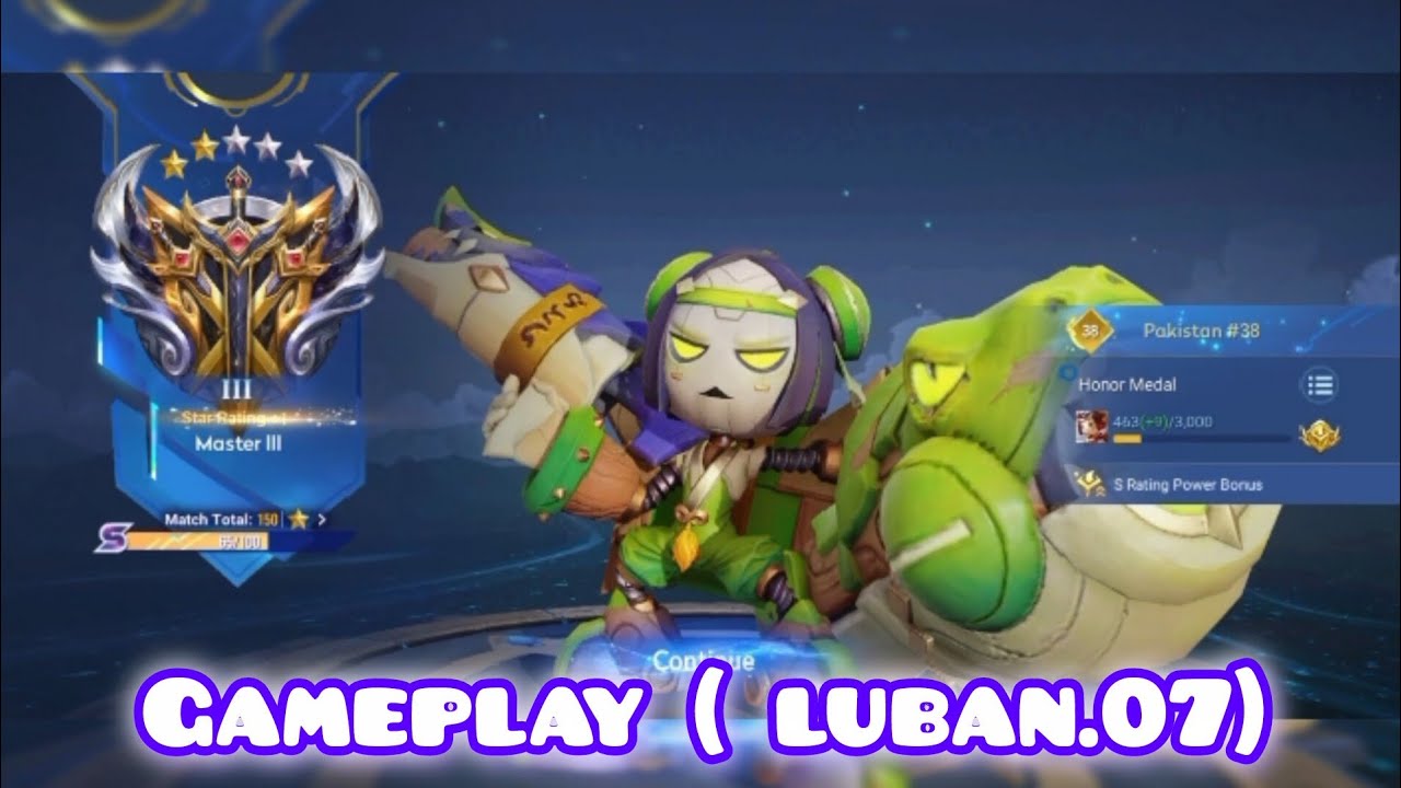 Honor of kings | Gameplay highlights 😎 Mecha Shooter ( lubaan.07 ) ! #global 