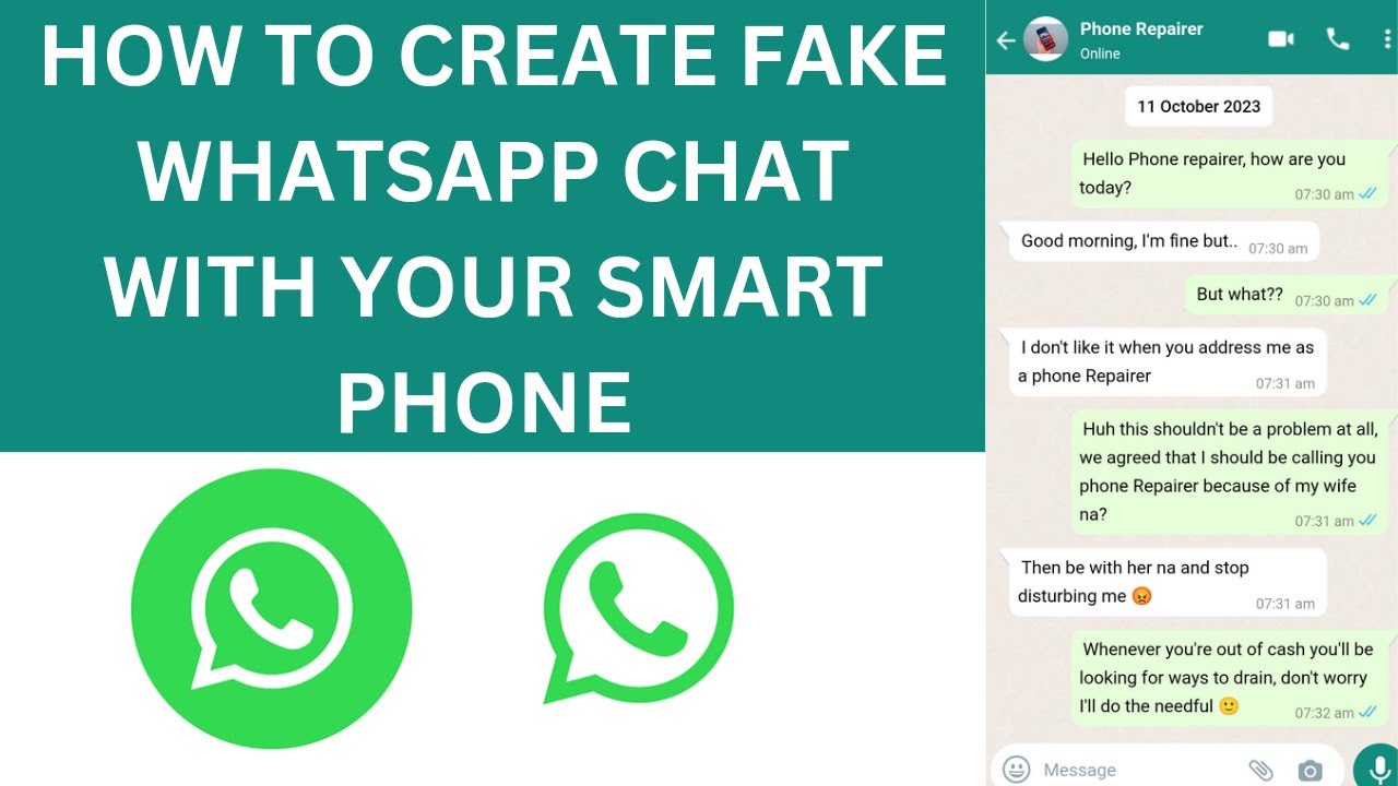 Free App That Generates Fake Whatsapp Chats