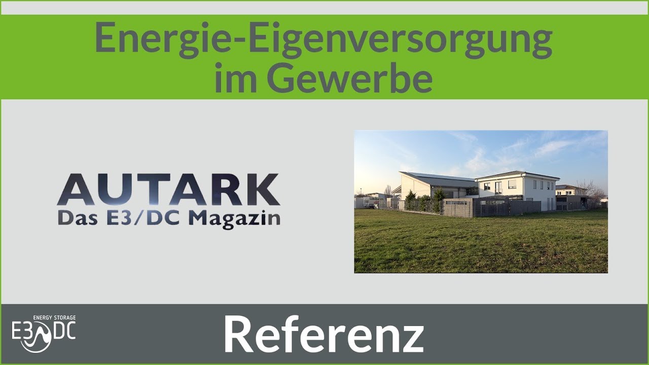 Energie-Eigenversorgung im Gewerbe #1