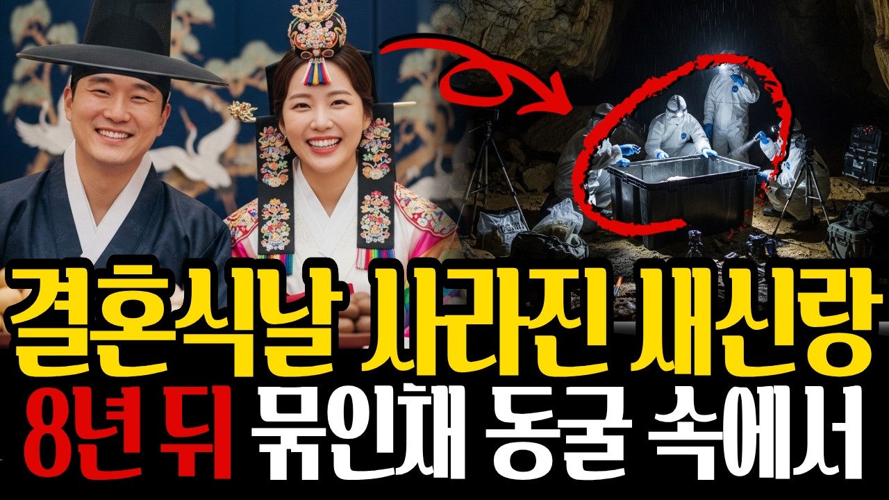2004년 평택 예식장 신혼부부 실종, 8년 뒤 동굴 속 검은 상자를 연 순간 충격!