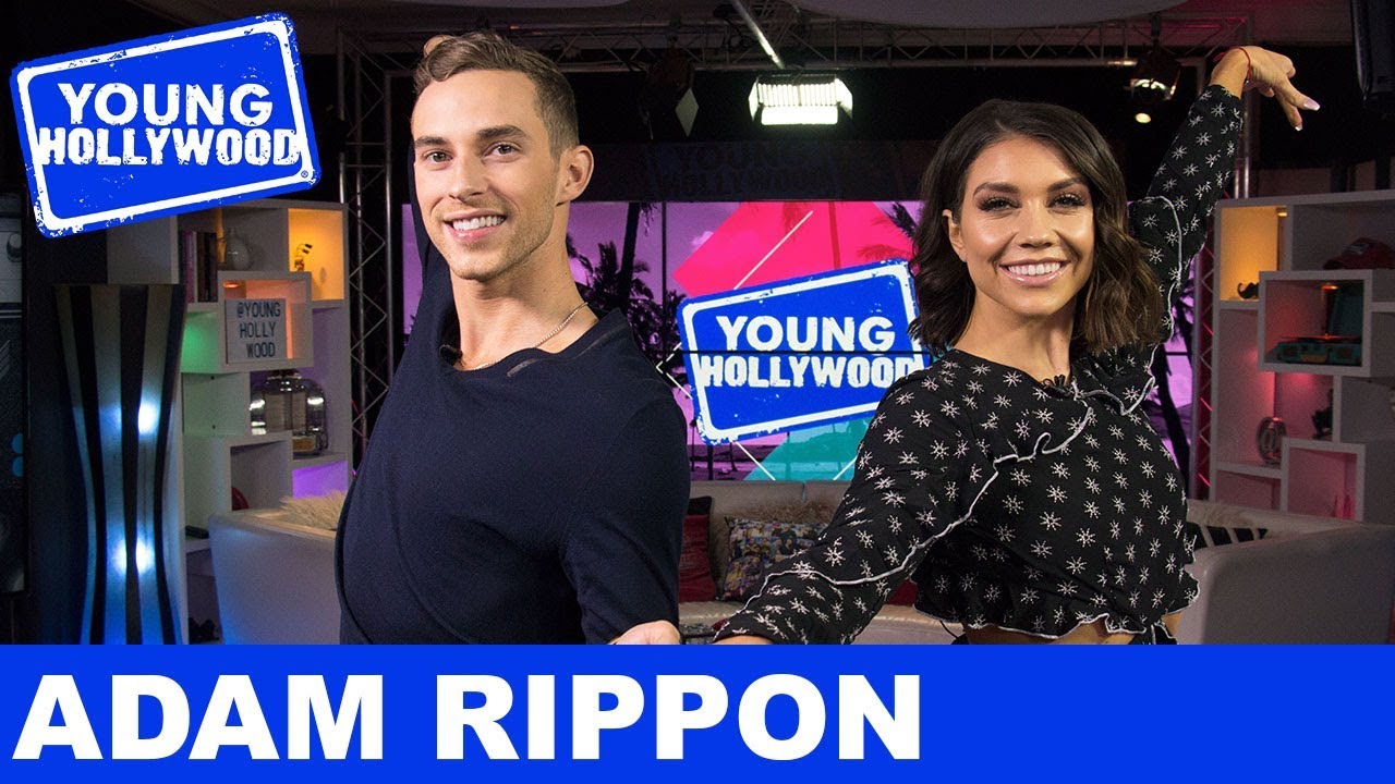 Dancing With the Stars' Adam Rippon & Jenna Johnson Act Out Olympic Sports!