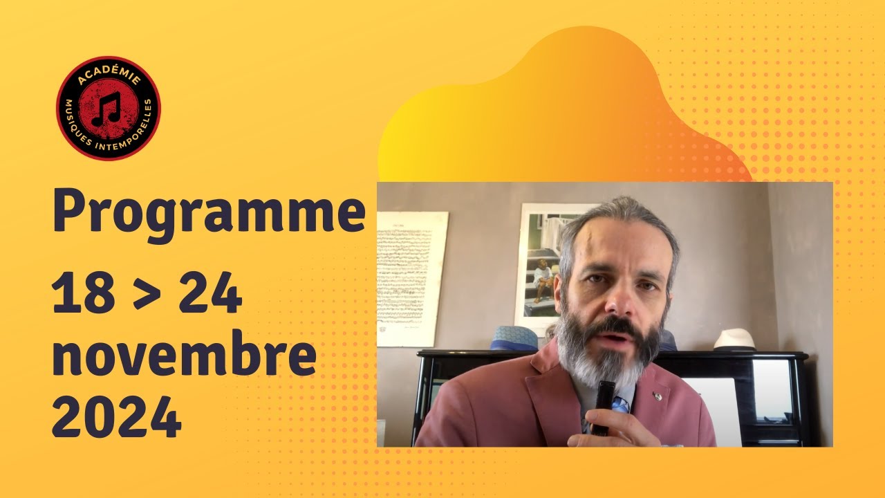 Demandez l'programme ! - Semaine du 18 au 24 novembre 2024 - Composition & Cr&eacute;ation de Chansons