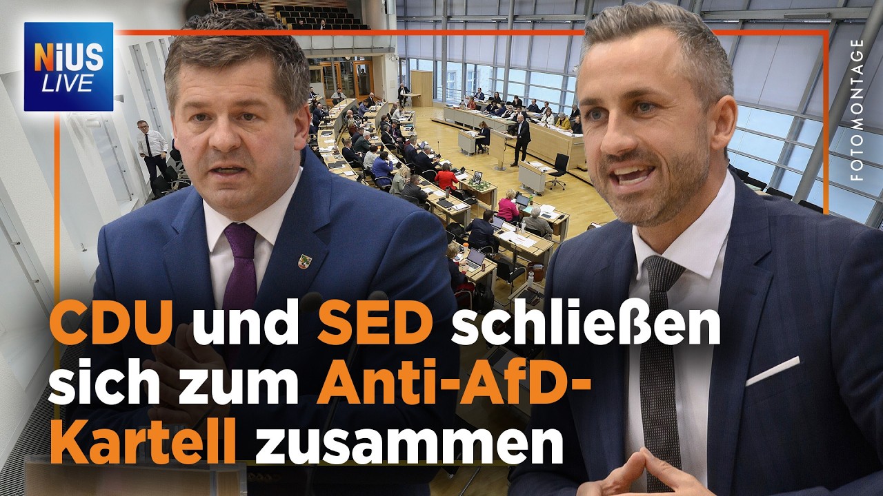Sachsen-Anhalt: Parteien planen neues Kartell-Gesetz gegen die AfD! | NIUS Live vom 05.03.2026