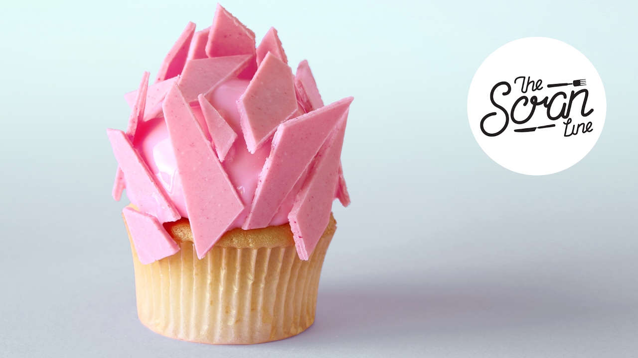 [LADY GAGA] DIAMOND HEART CUPCAKES - The Scran Line
