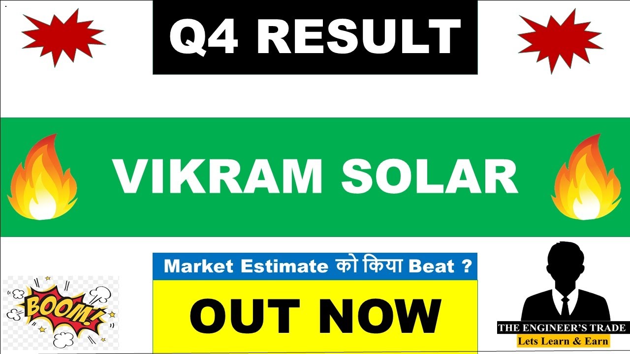 Vikram Solar Q4 Results 2026 | Vikram Solar Results Today | Vikram Solar Share Latest News 