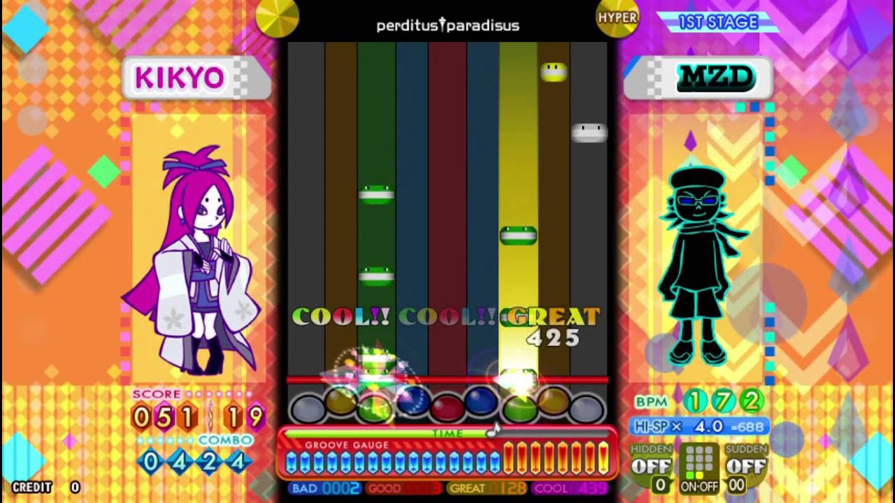 pop'n music Lapistoria - perditus&dagger;paradisus (H)