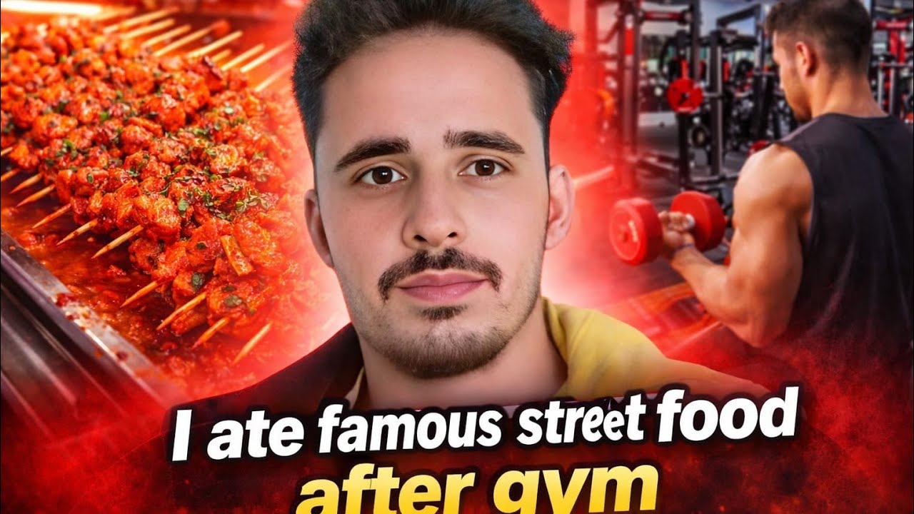 I ate, street food after gym 🏋vlog (best food in Peshawar) 