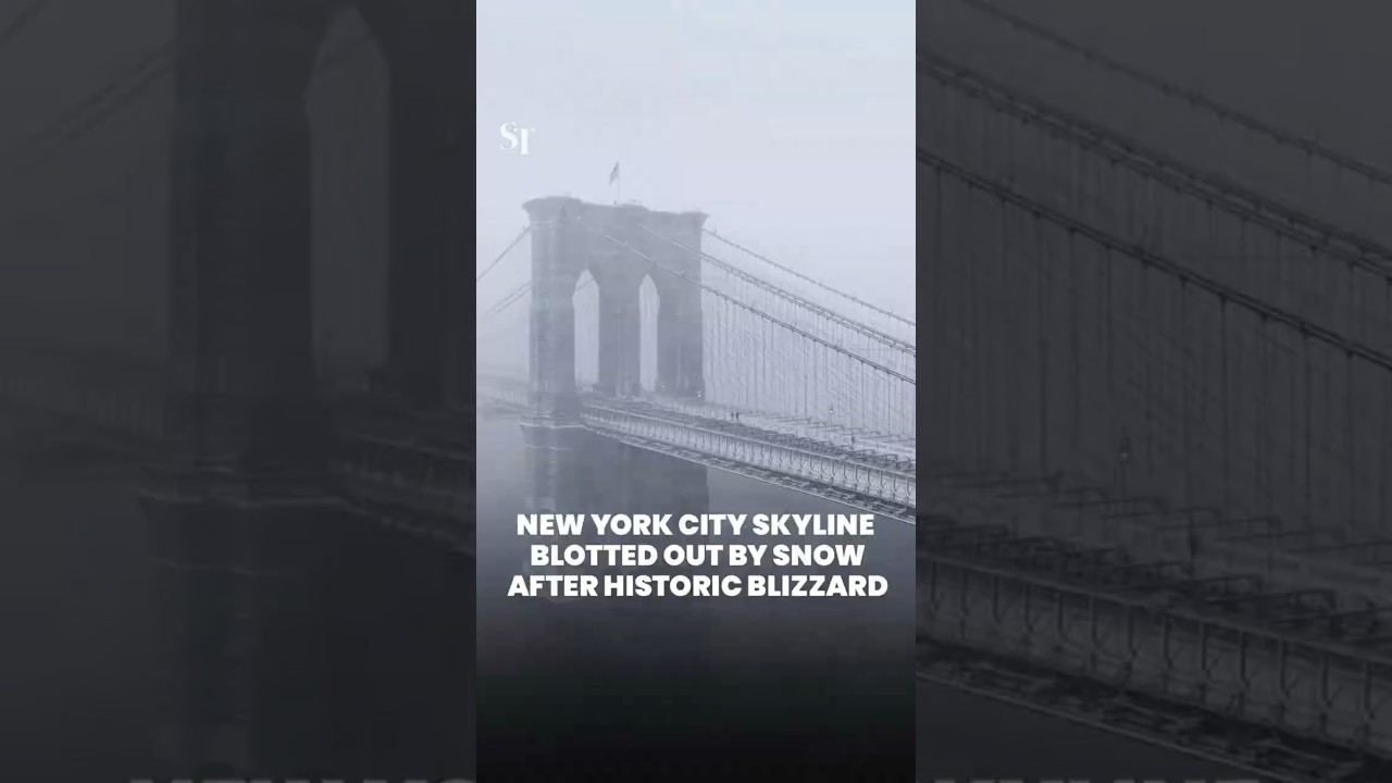 New York City looks apocalyptic after historic blizzard