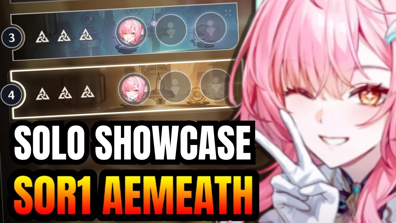 Finally Aemeath S0R1 Solo Showcase Side Tower 3.1 | Wuthering Waves