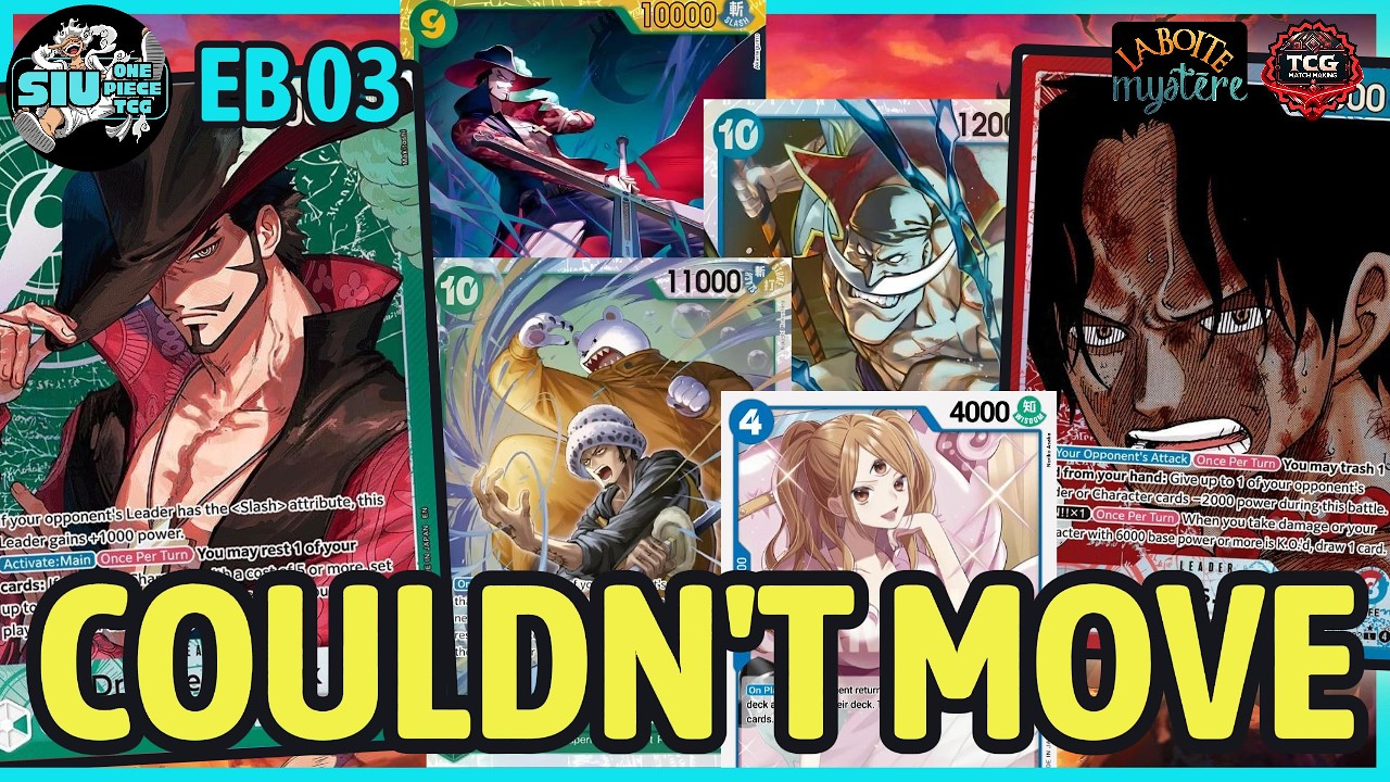 COULDN'T MOVE - [EB03] 🟢 Mihawk VS. 🔴🔵 Ace 🎮 GAMEPLAY