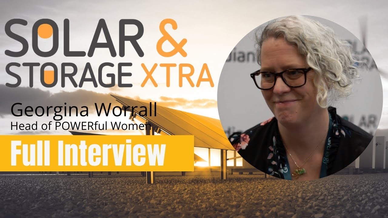 Georgina Worrall, Head of POWERful Women, discusses the importance of D&I at Solar and Storage Live!
