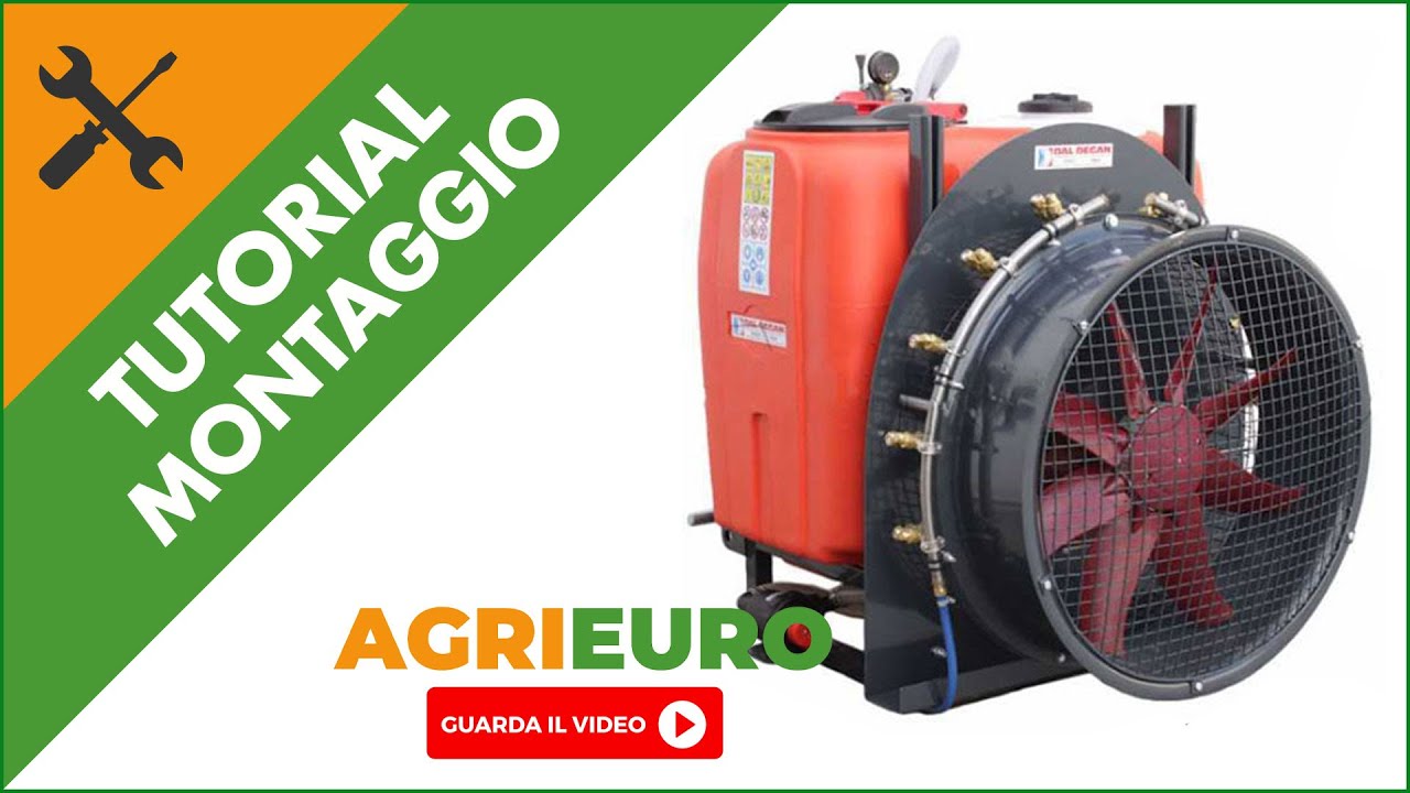 Atomizzatore portato con attacco a trattore DAL DEGAN SOFIA 200L pompa YP70/APS51: presentazione