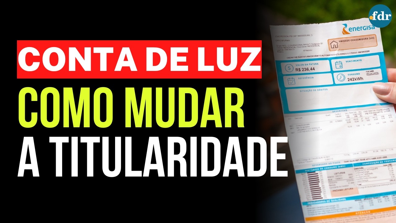 COMO TROCAR A TITULARIDADE DA CONTA DE LUZ PELA INTERNET? VEJA O PASSO A PASSO