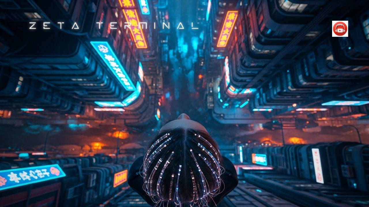 Zeta Terminal | Cyberpunk Focus Music for Coding, Productivity & Deep Work (3 Hours)