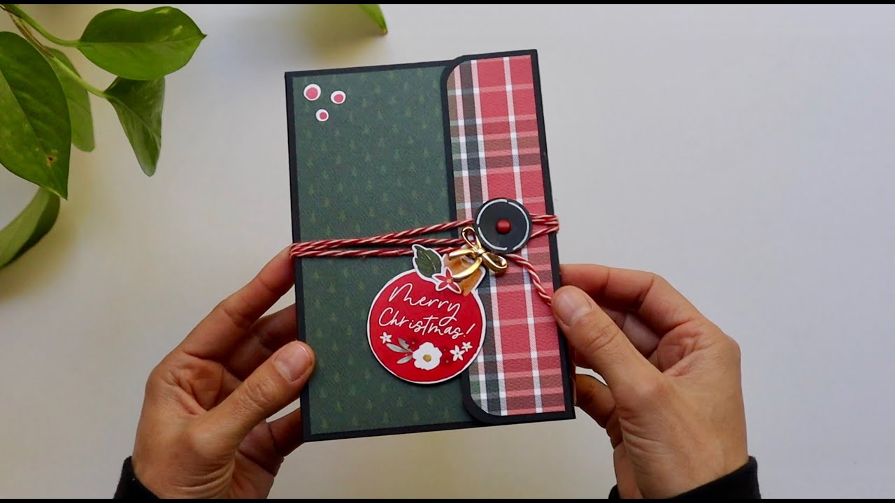 🎄Christmas Mini Album Flipbook Tutorial | Stocking Stuffer Idea 2025 ✨