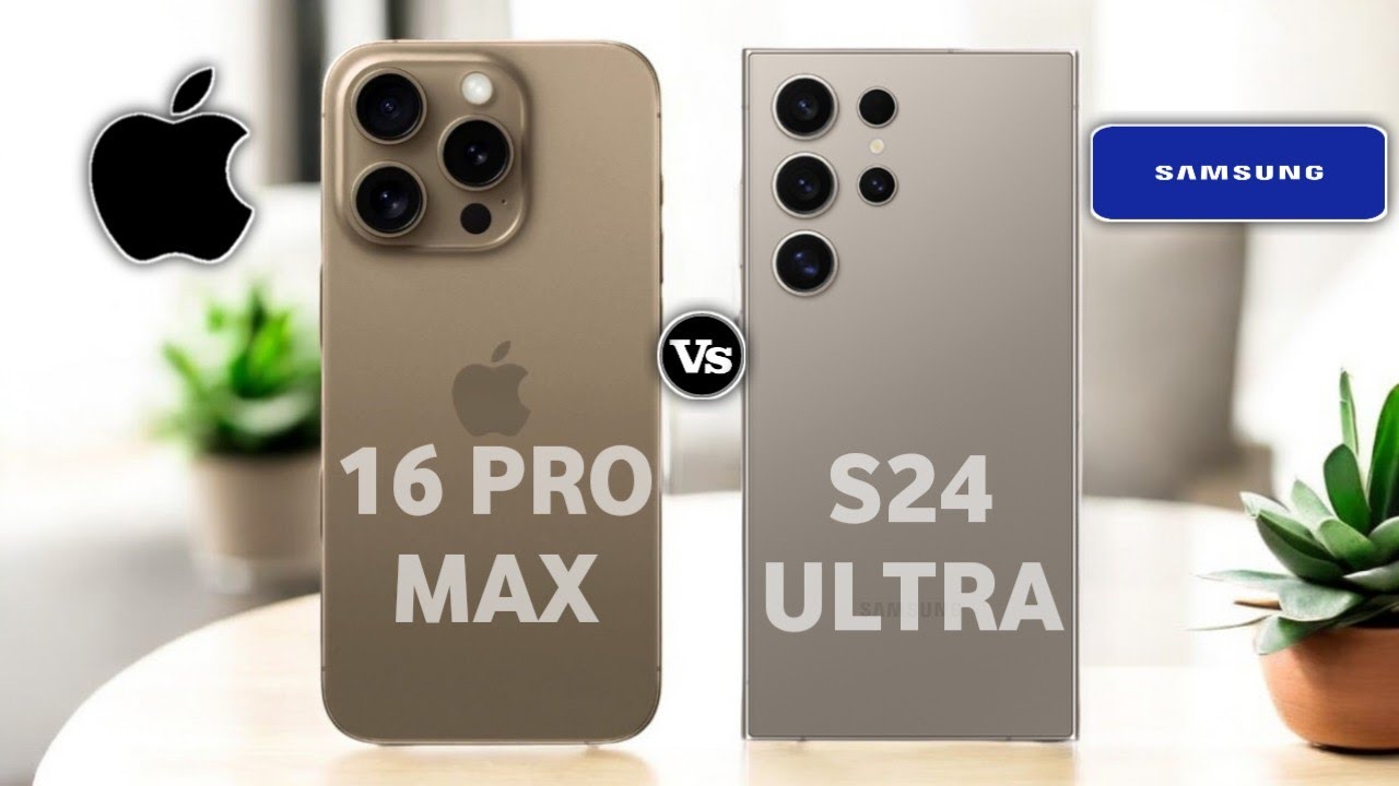 iPhone 16 Pro Max Vs Galaxy S24 Ultra Full Comparison ⚡#Pn52tech.
