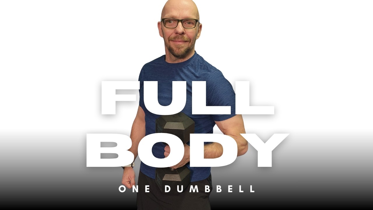 Time Saving Dumbbell Workout For Adults Over 50