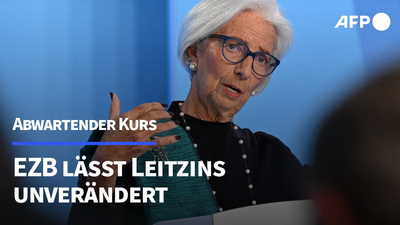EZB l&auml;sst Leitzins unver&auml;ndert | AFP