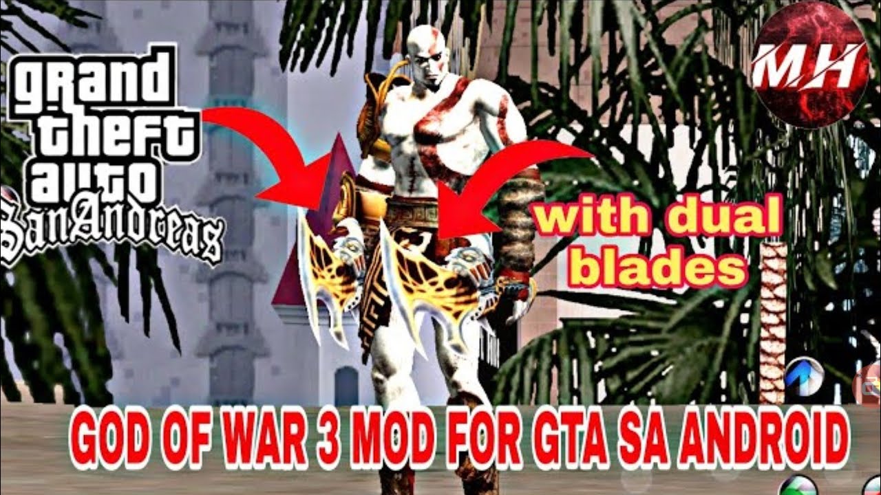 GOD OF WAR 3 MOD FOR GTA SA ANDROID