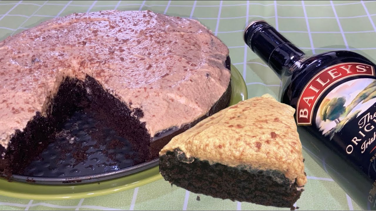 How to make Baileys Chocolate Cake | Easy Irish Cream Cake Recipe