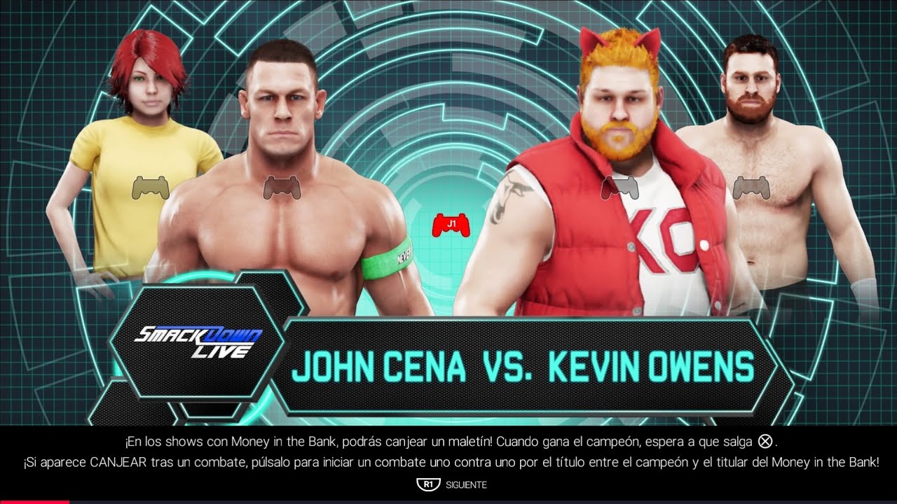 WWE 2k19 John Cena vs Big Macintosh
