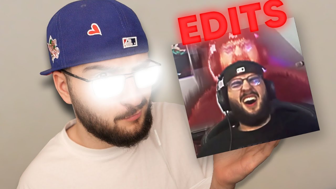 ICH REAGIERE AUF EDITS VON MIR 😨😳