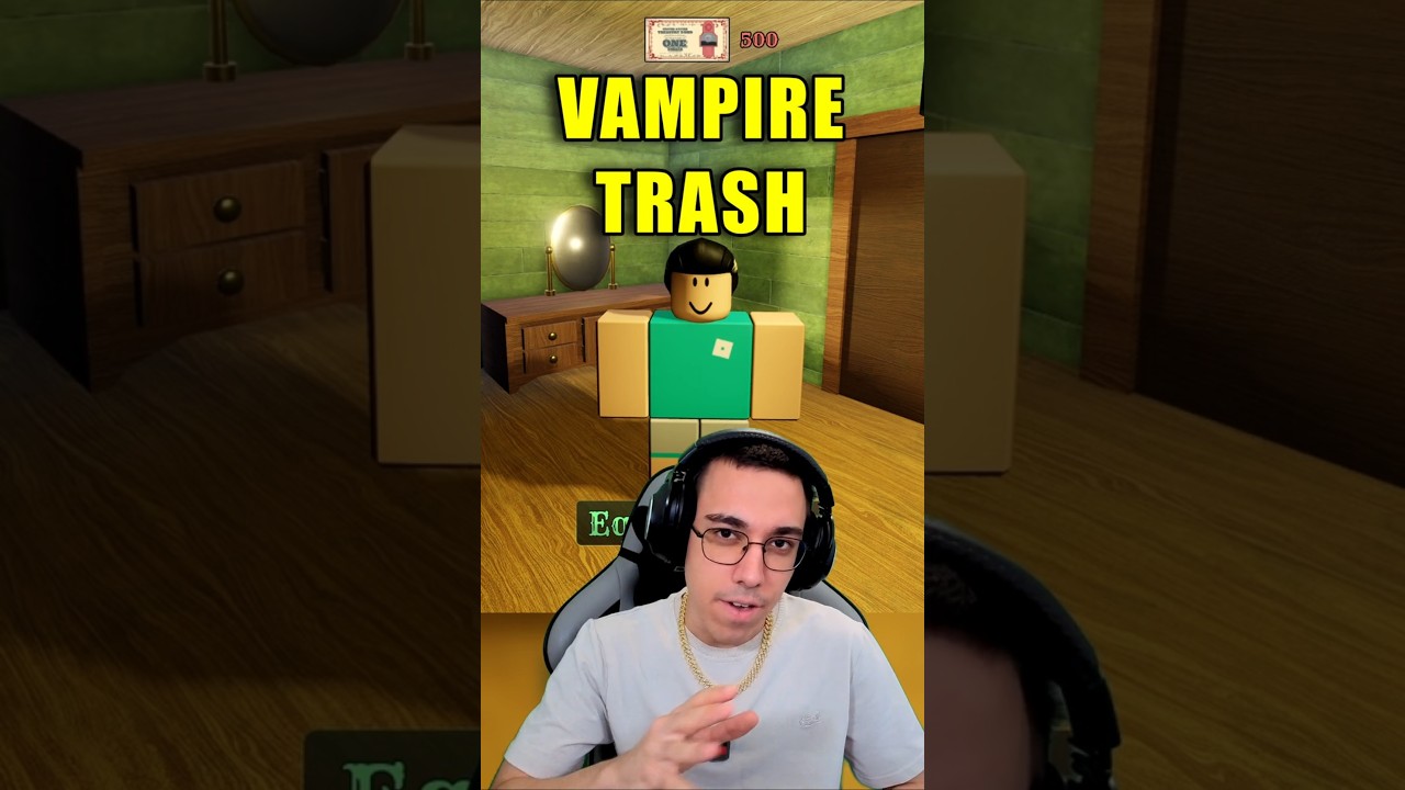 Is Vampire Trash - Roblox Dead Rails