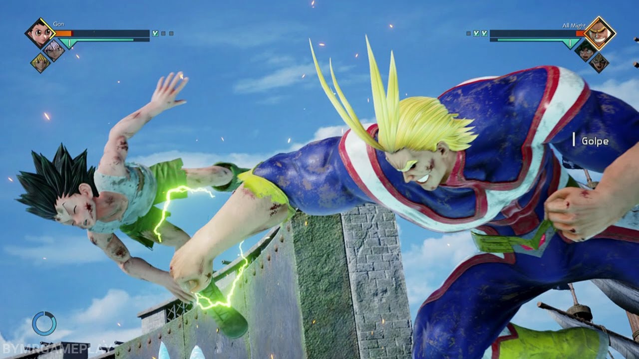 Jump Force Hunter x Hunter vs My Hero Academia (CPU VS CPU)