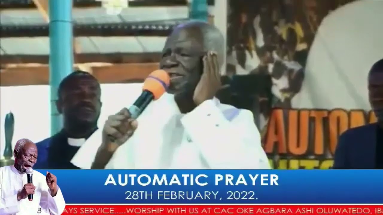 TB: PROPHET M.O OLOWERE AT THE AUTOMATIC PRAYER.. 28TH FEB. 2022