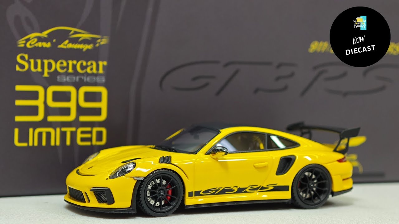 Porsche 911 GT3 RS by Cars' Lounge 1/64 | UNBOXING and REVIEW