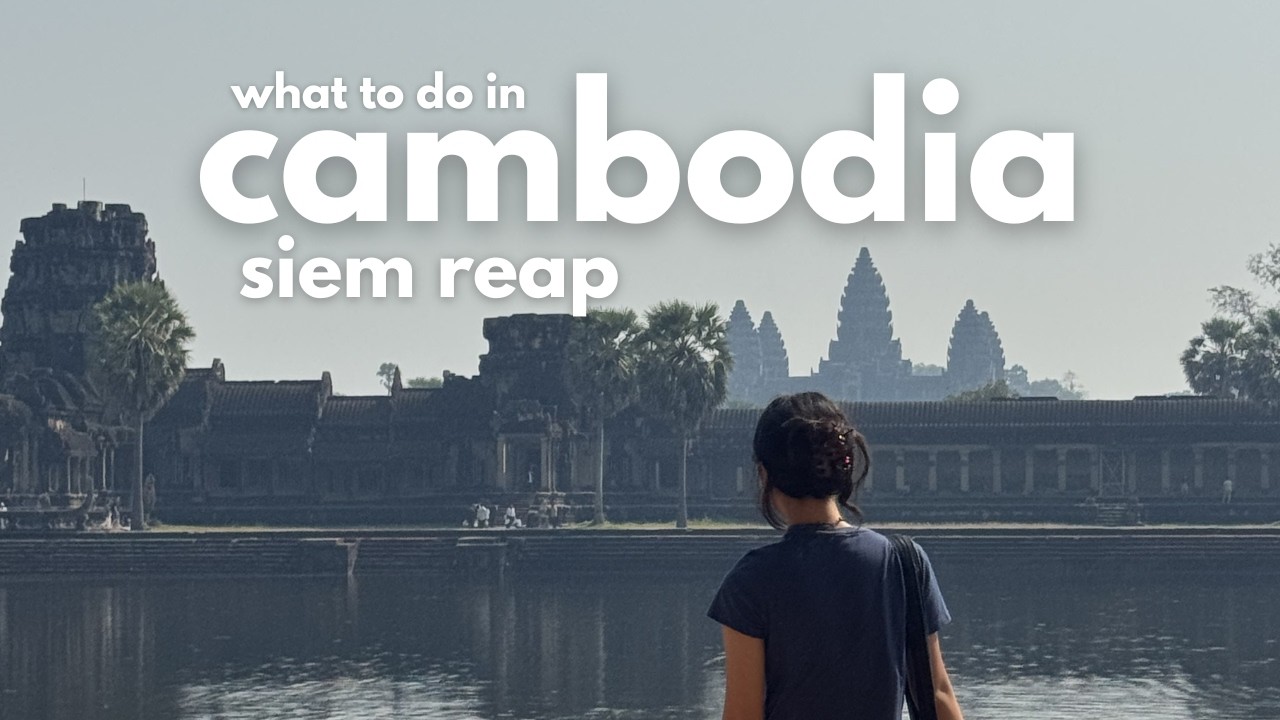 cambodia vlog 🛺 🇰🇭 l angkor wat, circus, floating village, hero rats & so much fun