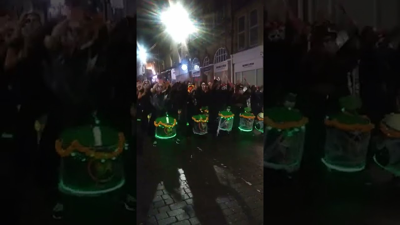 Halloween drummers 2022 Lancaster UK (1)
