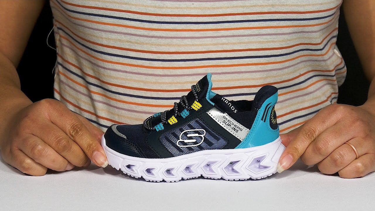 SKECHERS KIDS Lighted Slip-Ins - Hypno - Flash 2.0 - Odelux (Little Kid/Big Kid) SKU: 9710876
