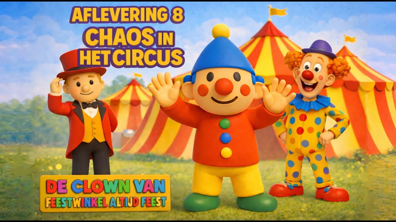 Aflevering 8 Chaos in het circus | De Clown van Feestwinkel Altijd Feest