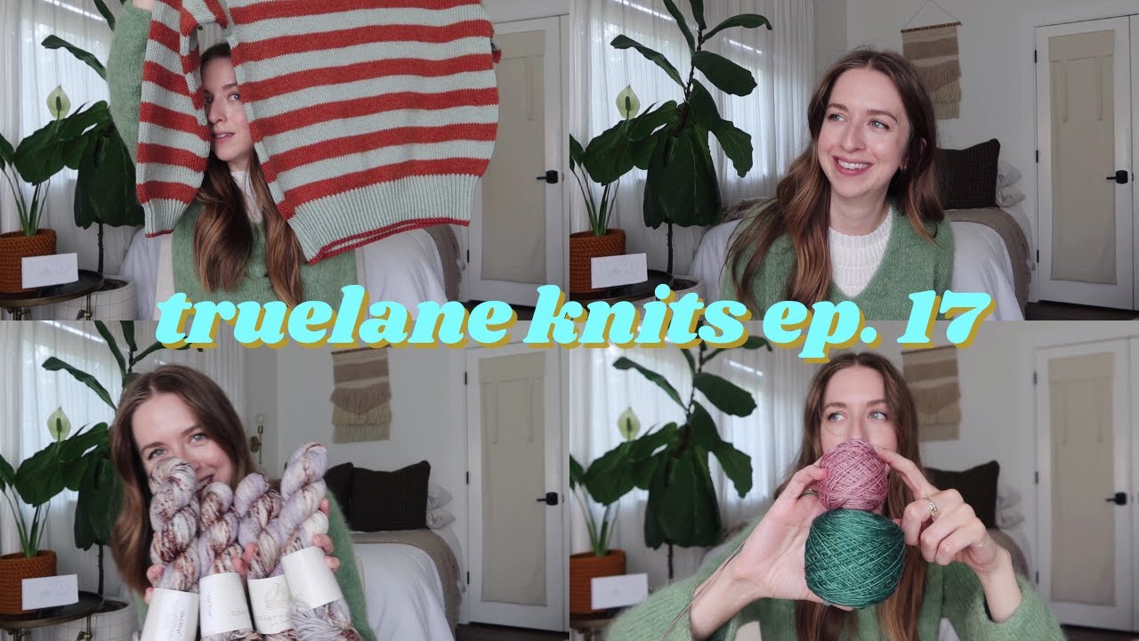 SUMMER KNITTING UPDATE | stripe hype sweater, lost tank + lots of new WIPs! (yarn podcast ep. 17)