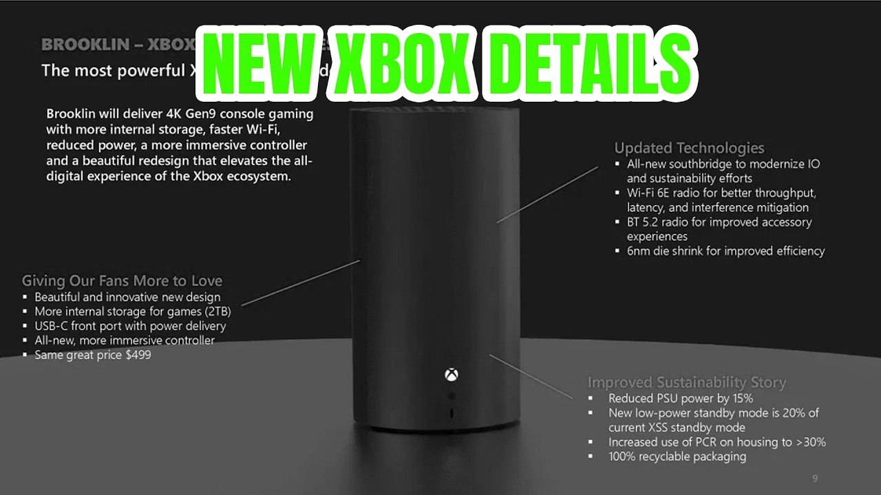 NEW XBOX DETAILS