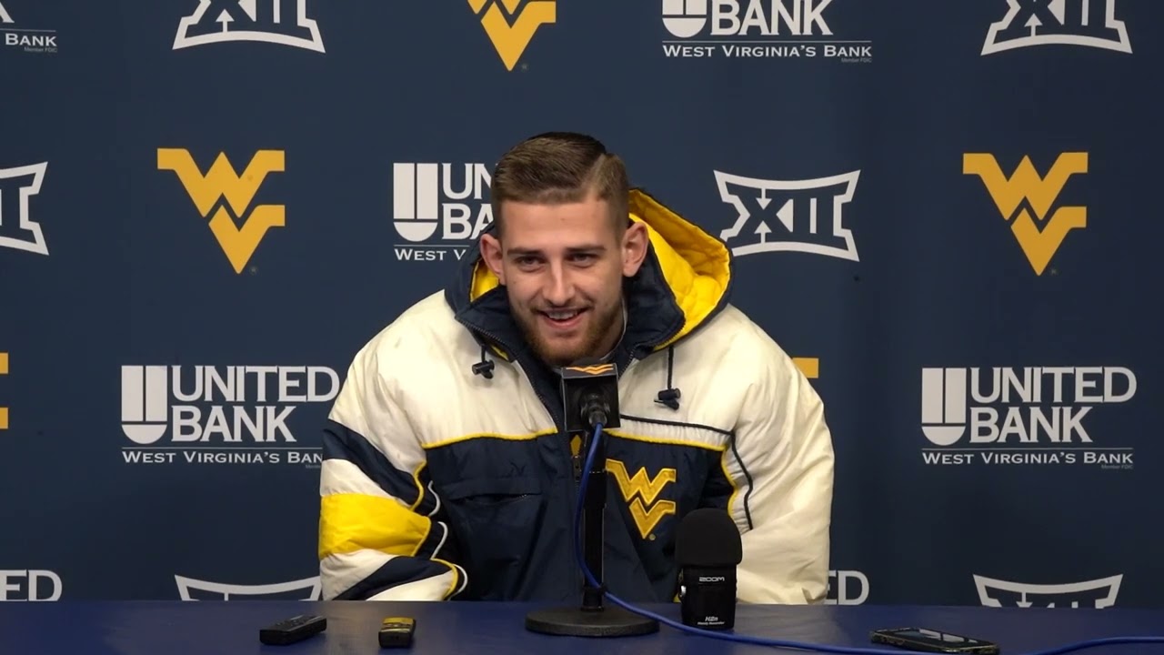 BlueGoldNews.com: WVU Mens Basketball Erik Stevenson 2/17/23